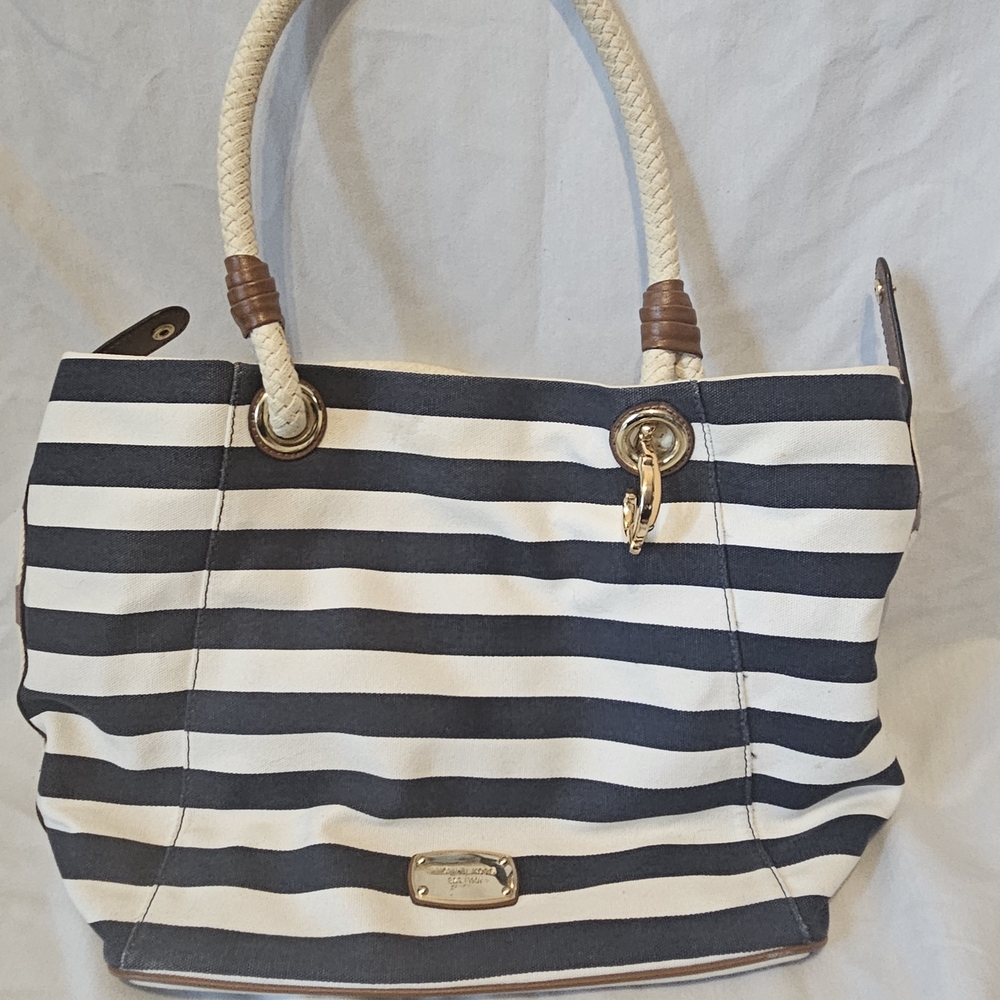 Nautical Navy Striped MICHAEL KORS bag